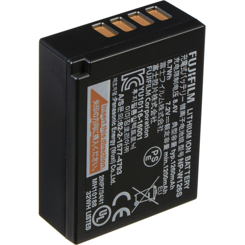 Alternative view of Pin Fujifilm NP-W126S